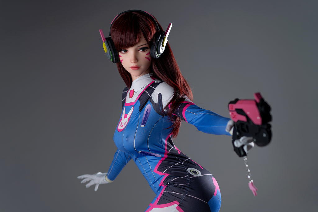 US In stock D.Va 167cm D Cup Silicone Doll #U-IV-GL-006