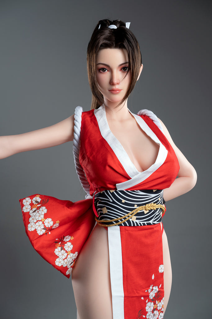 Mai Shiranui From Fatal Fury - 165cm G Cup Silicone Doll